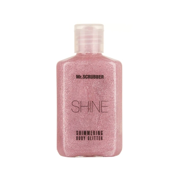 Гліттер для тіла Mr.Scrubber Shine Pink, 60 мл - Pampik