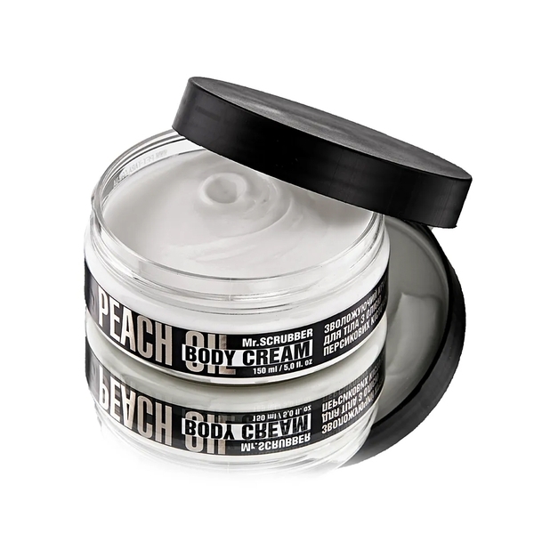 Зволожуючий крем для тіла з олією персикових кісточок Mr.Scrubber Body Сouture Peach Oil, 150 мл - Pampik - 2