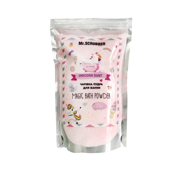 Пудра для ванны Mr.Scrubber Unicorn Dust, 200 г - Pampik
