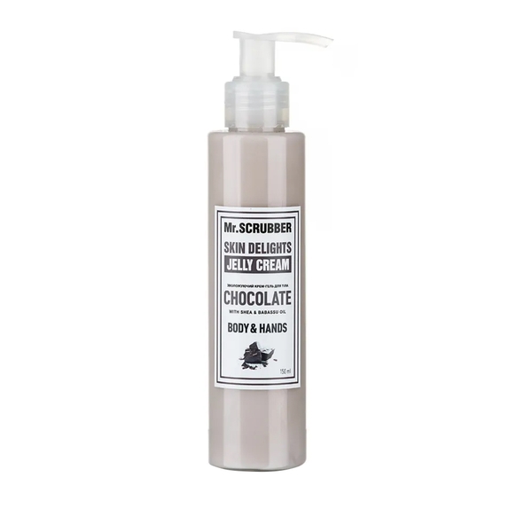 Крем-гель для тіла і рук Mr.Scrubber Skin Delights Chocolate, 150 мл - Pampik