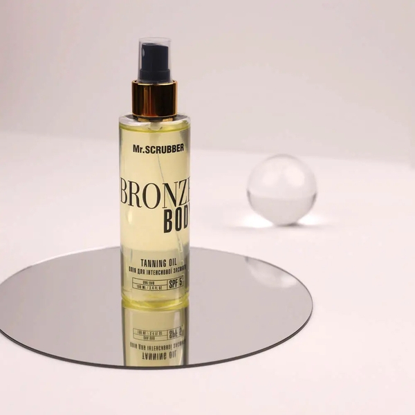 Олія для інтенсивної засмаги Mr.Scrubber Bronze Body SPF 5, 100 мл - Pampik - 2