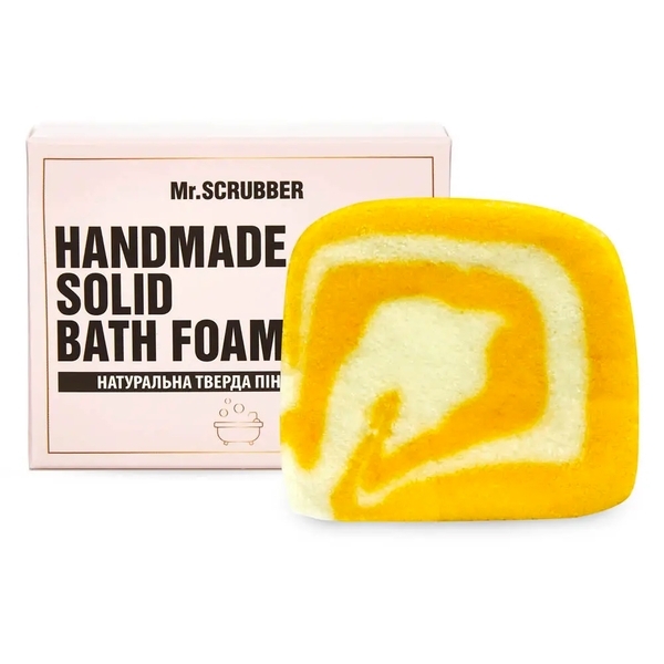 Тверда піна для ванни Mr.Scrubber Мандарин, у подарунковій коробці, 100 г - Pampik