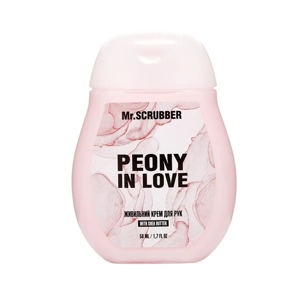 Питательный крем для рук Mr.Scrubber Peony in Love, 50 мл - Pampik