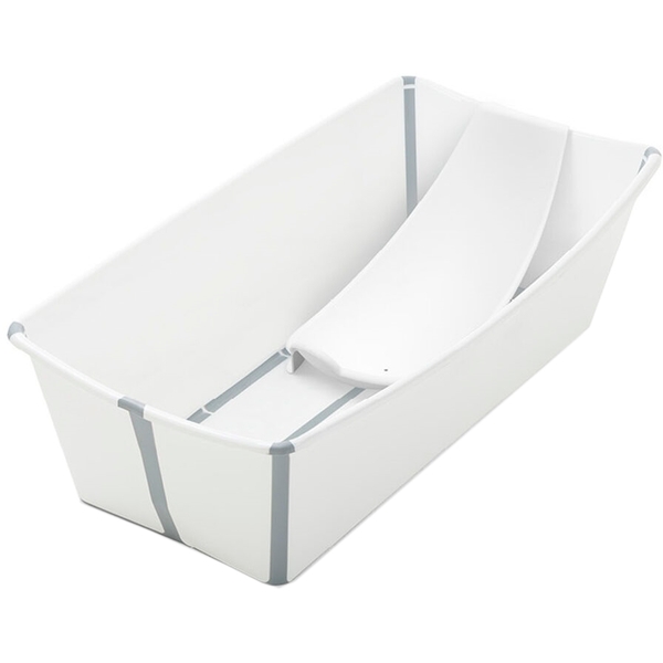 Ванночка складана Stokke Flexi Bath XL (біла) + адаптер у подарунок (535901акц.) - Pampik