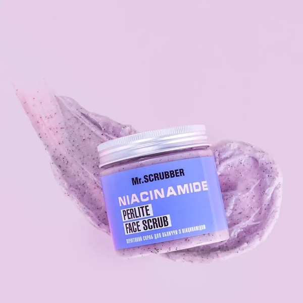 Перлітовий скраб для обличчя з ніацинамідом Mr.Scrubber Niacinamide Perlite Face Scrub, 200 г - Pampik - 2