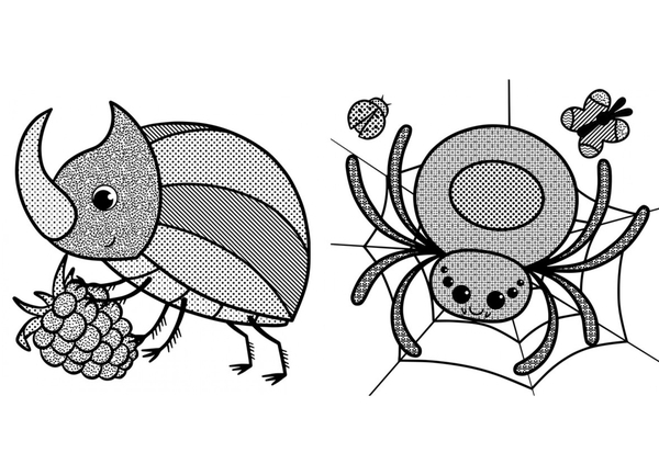 Водяні розмальовки із секретом. Павучок - Pampik - 3