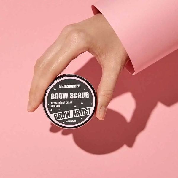 Професійний скраб для брів Mr.Scrubber Brow Artist, 40 г - Pampik - 2