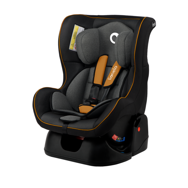 Автокрісло Lionelo Liam Yellow Mustard, чорний з жовтим - Pampik - 6