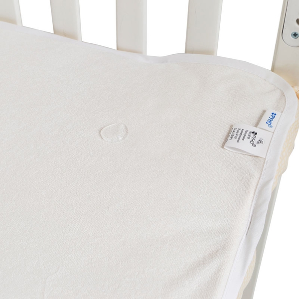 Наматрацник-поверхня Руно, непромокальний, махра, 140х70 см, білий (936Н) - Pampik