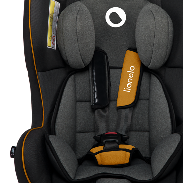 Автокрісло Lionelo Liam Yellow Mustard, чорний з жовтим - Pampik - 9