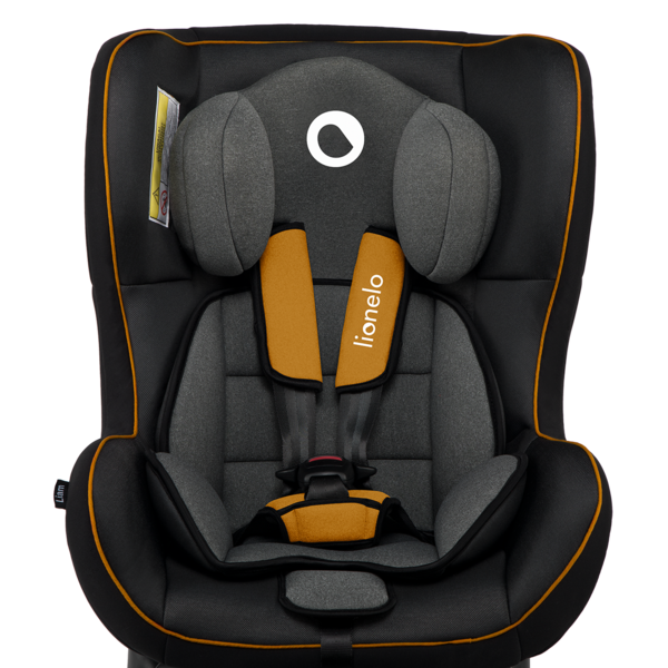 Автокрісло Lionelo Liam Yellow Mustard, чорний з жовтим - Pampik - 3