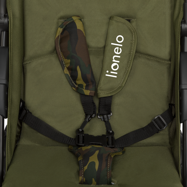 Прогулянковий візок Lionelo Emma Plus Forest Green, зелений - Pampik - 17