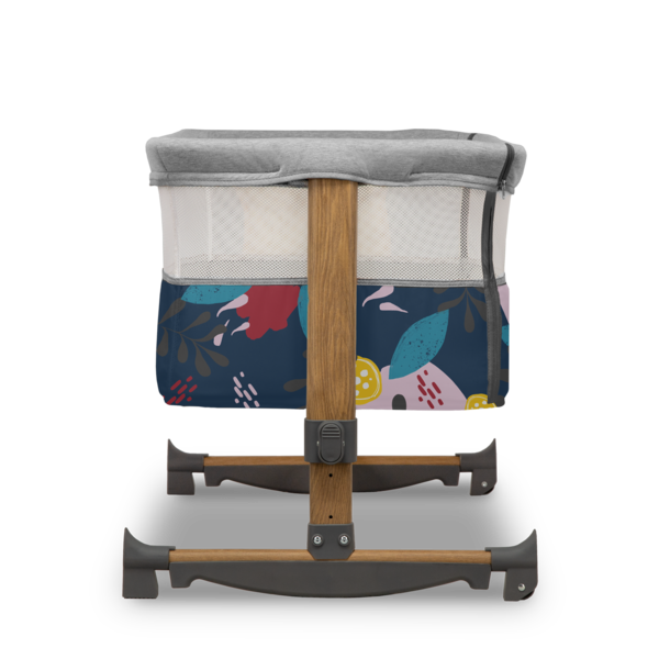 Ліжечко приставне Lionelo Leonie Blue Navy, синій - Pampik - 15