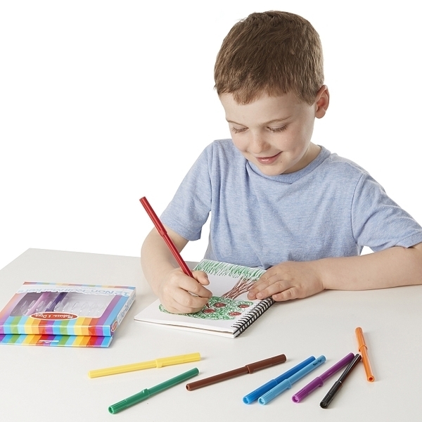 Набор фломастеров Melissa&Doug, 12 шт. (MD4221) - Pampik - 3