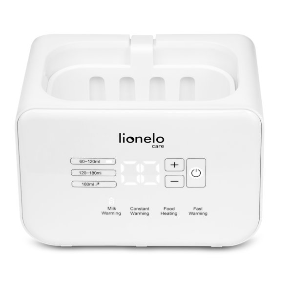 Підігрівач пляшечок Lionelo Thermup Double White, білий - Pampik - 4