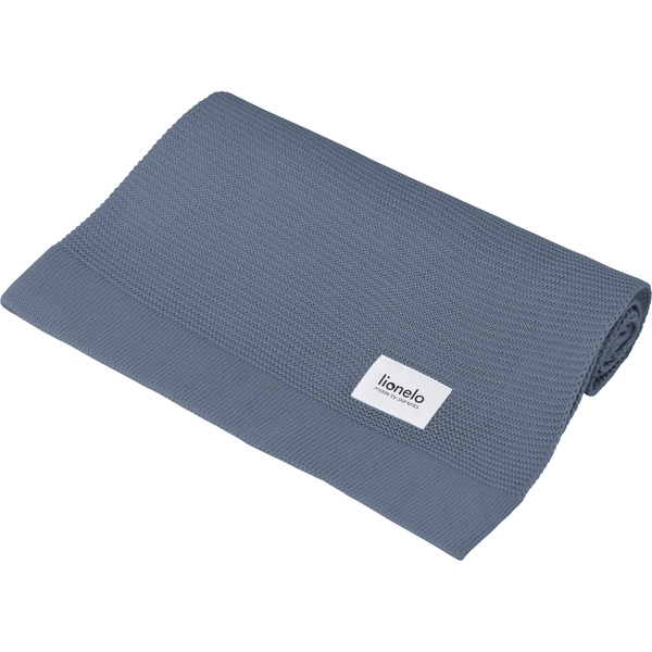 Ковдра Lionelo Bamboo Blanket Blue, 100х75 см, синій - Pampik - 3