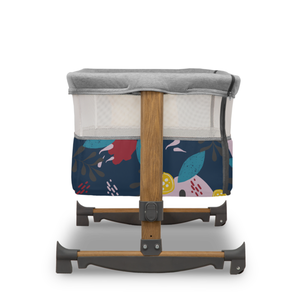 Ліжечко приставне Lionelo Leonie Blue Navy, синій - Pampik - 16