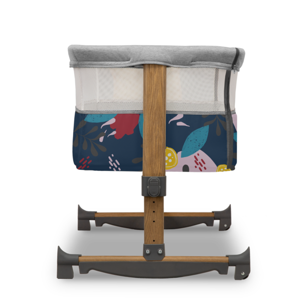 Ліжечко приставне Lionelo Leonie Blue Navy, синій - Pampik - 13