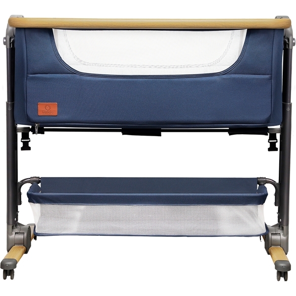 Ліжечко приставне Lionelo Timon Blue Navy, синій - Pampik