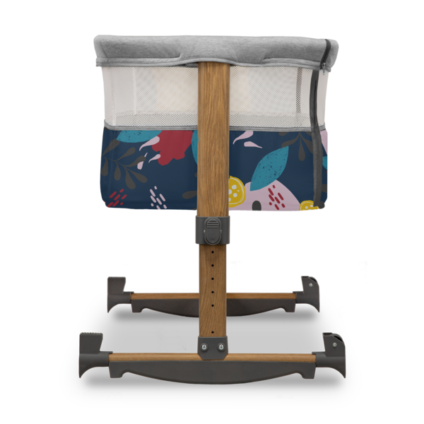 Ліжечко приставне Lionelo Leonie Blue Navy, синій - Pampik - 11