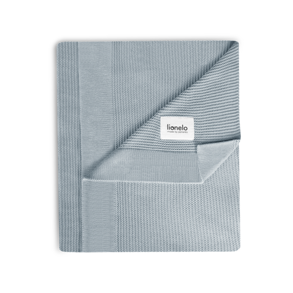 Покривало Lionelo Bamboo Blanket Grey, р.75х100, сірий - Pampik - 4