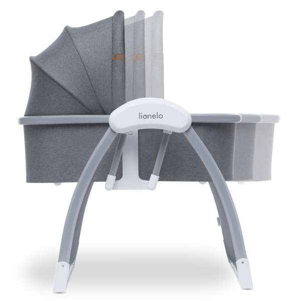 Люлька Lionelo Figgy, сірий - Pampik - 4