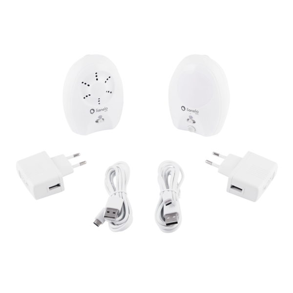 Радіоняня Lionelo BabyLine 2.1, білий - Pampik - 7