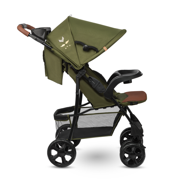 Прогулянковий візок Lionelo Emma Plus Forest Green, зелений - Pampik - 7