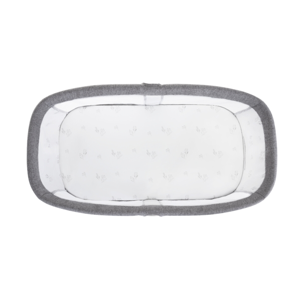 Кроватка приставная Lionelo Malin Grey Concrete, серый - Pampik - 6