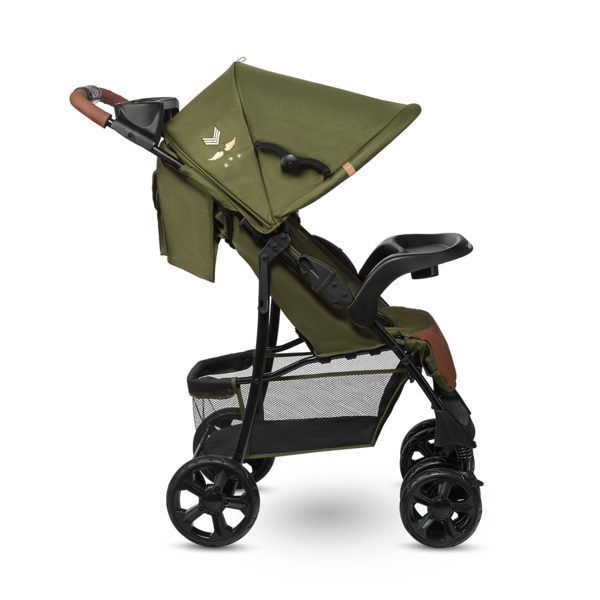 Прогулянковий візок Lionelo Emma Plus Forest Green, зелений - Pampik - 6