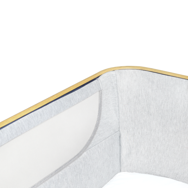 Ліжечко приставне Lionelo Timon Blue Navy, синій - Pampik - 13