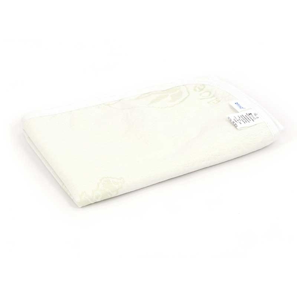 Наматрацник-поверхня Руно Aloe Vera, водонепроникний, жаккард, 120х60 см, молочний (927Aloe Vera) - Pampik - 2