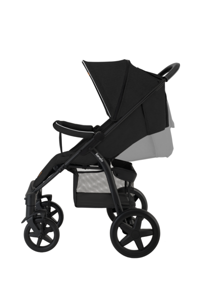 Прогулянковий візок Lionelo Annet Black Carbon, чорний - Pampik - 7