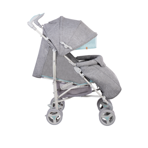 Прогулянковий візок Lionelo Irma Grey Mint, сірий з м'ятним - Pampik - 7