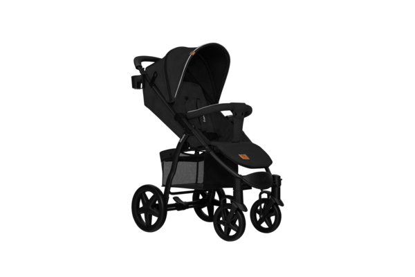 Прогулянковий візок Lionelo Annet Black Carbon, чорний - Pampik - 2