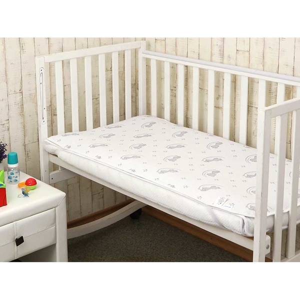 Наматрацник-поверхня Руно Ведмедики, непромокальний, жаккард, 120х60 см, білий (927МЖ) - Pampik - 8