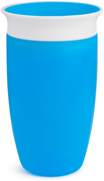 Чашка-непроливайка Munchkin Miracle 360 з кришкою, 296 мл, блакитний (51858) - Pampik - 3