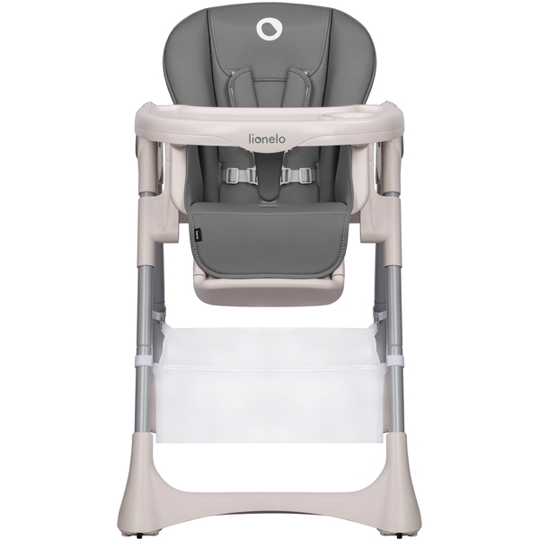 Стільчик для годування Lionelo Zanna Grey Stone, сірий - Pampik