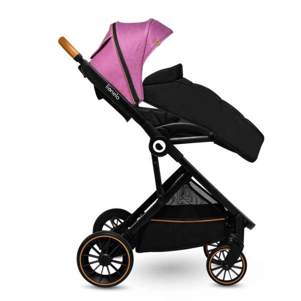 Прогулочная коляска Lionelo Riya Pink Violet, розовый - Pampik - 12