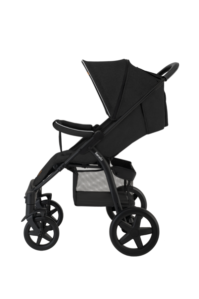 Прогулянковий візок Lionelo Annet Black Carbon, чорний - Pampik - 5