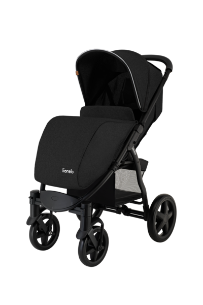 Прогулянковий візок Lionelo Annet Black Carbon, чорний - Pampik - 3