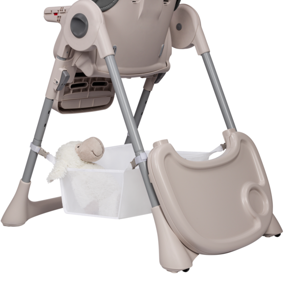 Стільчик для годування Lionelo Zanna Grey Stone, сірий - Pampik - 7