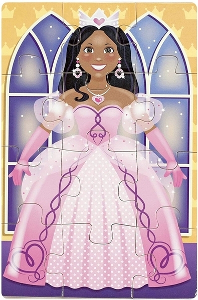 Набор из 4 пазлов в коробке Melissa&Doug Сказочные друзья (MD9520) - Pampik - 4