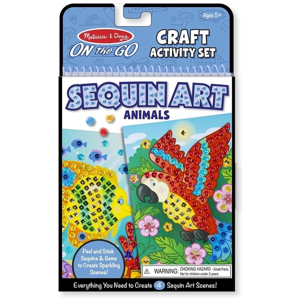 Мерехтлива мозаїка Melissa&Doug Тварини (MD9438) - Pampik