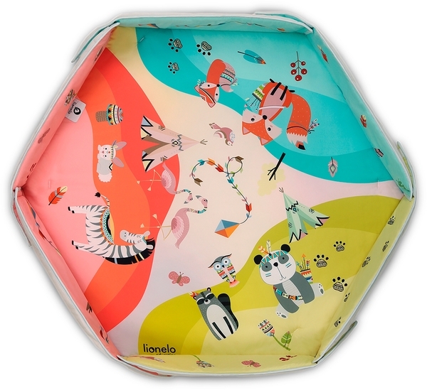 Розвиваючий килимок Lionelo Jenny Multicolor - Pampik - 14