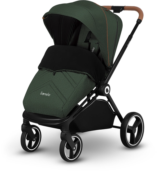 Універсальний візочок 2 в 1 Lionelo Mika Green Forest, зелений - Pampik - 17