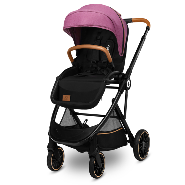 Універсальний візочок 2 в 1 Lionelo Riya 2in1 Pink Violet, рожевий - Pampik - 17