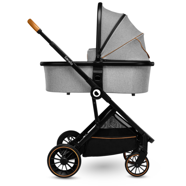 Універсальний візочок 2 в 1 Lionelo Riya 2in1 Grey Stone, сірий - Pampik - 4