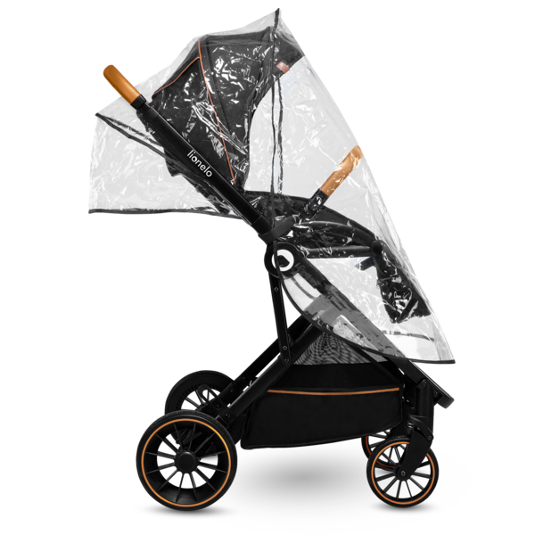 Універсальний візочок 2 в 1 Lionelo Riya 2in1 Black Onyx, чорний - Pampik - 29