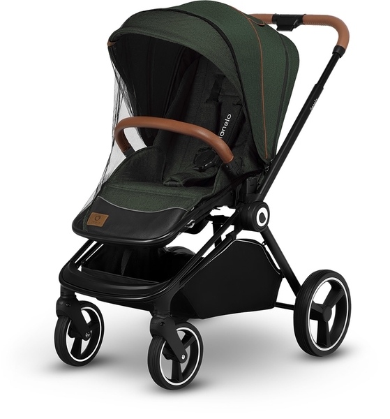 Універсальний візочок 3 в 1 Lionelo Mika Green Forest, зелений - Pampik - 22